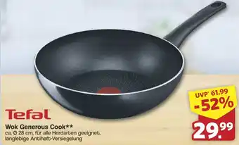 Famila Nord West Tefal Wok Generous Cook Angebot