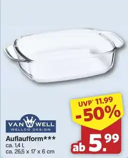Famila Nord West VAN WELL Auflaufform Angebot