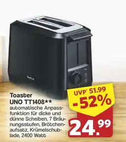 Famila Nord West Tefal Toaster UNO TT1408 Angebot