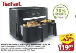 Famila Nord West Tefal Heißluftfritteuse Dual Easy Fry Essential EY901N` Angebot