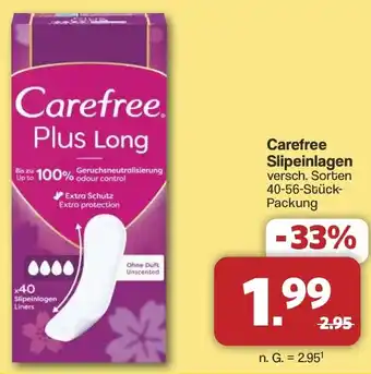 Famila Nord West Carefree Slipeinlagen Angebot