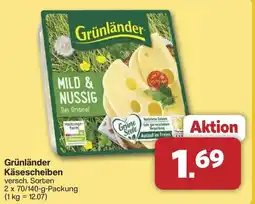 Famila Nord West Grünländer Käsescheiben Angebot