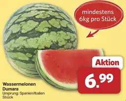Famila Nord West Wassermelonen Dumara Angebot