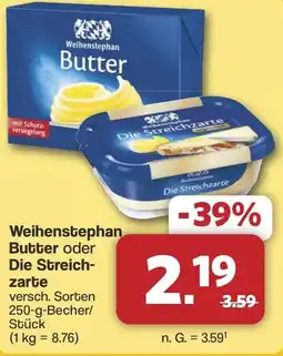 Famila Nord West Weihenstephan Butter oder Die Streich- zarte Angebot