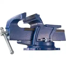 Netto Marken-Discount tectake Schraubstock, aus Gusseisen, 360° drehbar, 2 Arretierungsschrauben, 3 Anschraublöcher Angebot