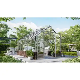 toom Baumarkt Vitavia Gewächshaus 'Cassandra 11500' 257 x 448 x 248,9 cm Sockel Herbstlaub Angebot