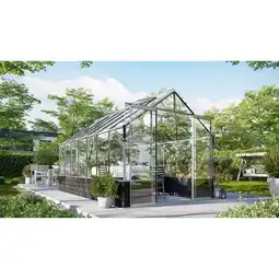 toom Baumarkt Vitavia Gewächshaus 'Cassandra 11500' 257 x 448 x 248,9 cm Sockel Basalt Angebot