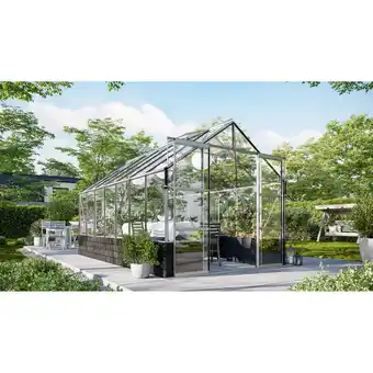 toom Baumarkt Vitavia Gewächshaus 'Cassandra 11500' 257 x 448 x 248,9 cm Sockel Basalt Angebot