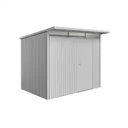 toom Baumarkt Biohort Gerätehaus 'AvantGarde L' 260 x 220 cm Silber metallic Angebot