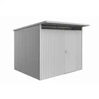 toom Baumarkt Biohort Gerätehaus 'AvantGarde' Gr. A6 silber-metallic 260 x 260 cm, mit Standardtür Angebot