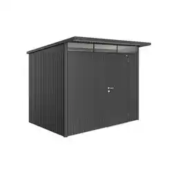 toom Baumarkt Biohort Gerätehaus 'AvantGarde L' 260 x 220 cm Dunkelgrau metallic Angebot