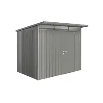 toom Baumarkt Biohort Gerätehaus 'AvantGarde L' 260 x 220 cm Quarzgrau metallic Angebot