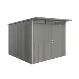 toom Baumarkt Biohort Gerätehaus 'AvantGarde XL' 260 x 300 cm Quarzgrau metallic Angebot