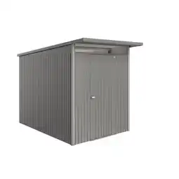 toom Baumarkt Biohort Gerätehaus 'AvantGarde ECO A3' quarzgrau-metallic 180 x 300 cm mit Standardtür Angebot