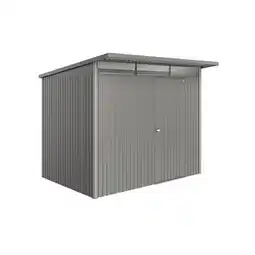 toom Baumarkt Biohort Gerätehaus 'AvantGarde ECO A5' quarzgrau-metallic 260 x 220 cm mit Standardtür Angebot