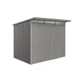 toom Baumarkt Biohort Gerätehaus 'AvantGarde ECO A5' quarzgrau-metallic 260 x 220 cm mit Standardtür Angebot