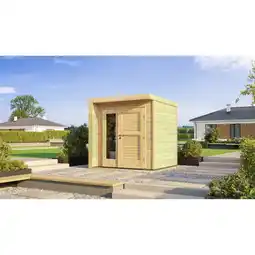 toom Baumarkt Weka Gartenhaus '262 B' naturfarben 209 x 210 x 205 cm Angebot