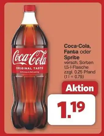 Famila Nord Ost Coca-Cola, Fanta oder Sprite Angebot