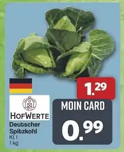 Famila Nord Ost Deutscher Spitzkohl Angebot