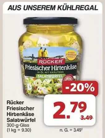Famila Nord Ost Rücker Friesischer Hirtenkäse Salatwürfel Angebot