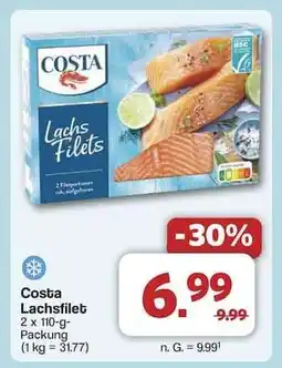 Famila Nord Ost Costa Lachsfilet Angebot