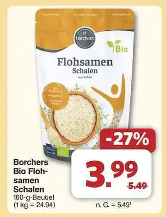 Famila Nord Ost Borchers Bio Flohsamen Schalen Angebot