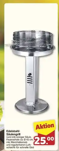 Famila Nord Ost Edelstahl-Säulengrill Angebot