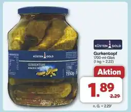 Famila Nord Ost Küsten Gold Gurkentopf Angebot