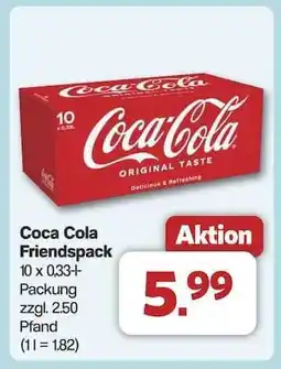Famila Nord Ost Coca-Cola Friendspack Angebot