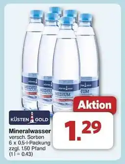 Famila Nord Ost Küsten Gold Mineralwasser Angebot