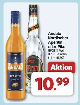 Famila Nord Ost Andalö Nordischer Aperitif oder Pitú Angebot