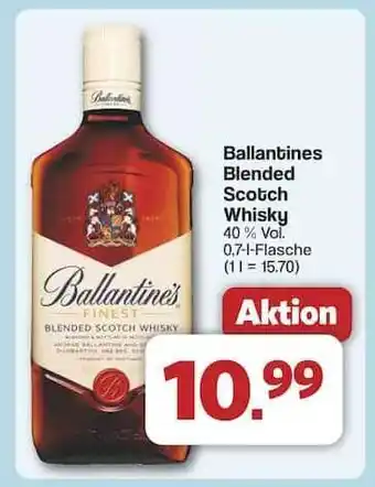 Famila Nord Ost Ballantines Blended Scotch Whisky Angebot