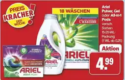 Famila Nord Ost Ariel Pulver, Gel oder All-in-1 Pods Angebot