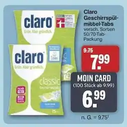 Famila Nord Ost Claro Geschirrspülmittel-Tabs Angebot