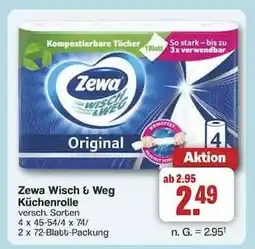 Famila Nord Ost Zewa Wisch & Weg Küchenrolle Angebot