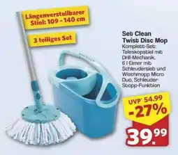 Famila Nord Ost Set Clean Twist Disc Mop Angebot