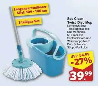 Famila Nord Ost Set Clean Twist Disc Mop Angebot