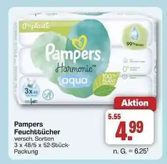 Famila Nord Ost PAMPERS Feuchttücher Angebot