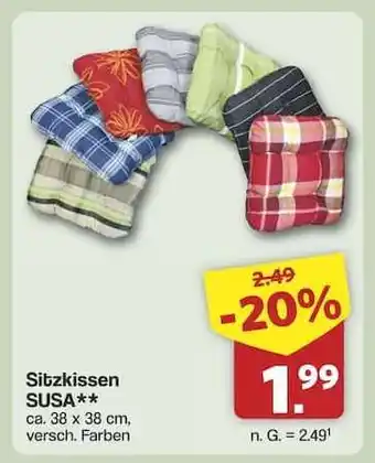 Famila Nord Ost Sitzkissen SUSA Angebot
