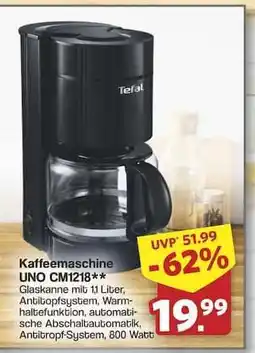 Famila Nord Ost Kaffeemaschine UNO CM1218 Angebot