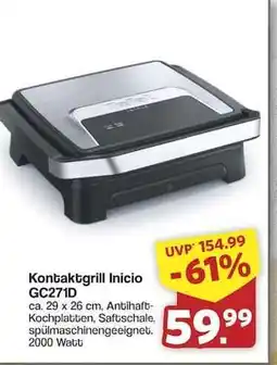 Famila Nord Ost Kontaktgrill Inicio GC271D Angebot