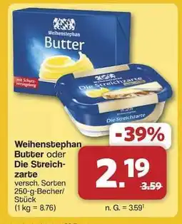 Famila Nord Ost WEIHENSTEPHAN Butter oder Die Streichzarte Angebot