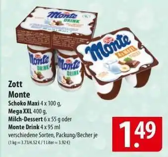 Famila Nord Ost Zott Monte Angebot