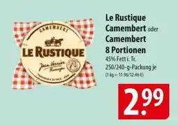 Famila Nord Ost Le Rustique Camembert oder Camembert 8 Portionen Angebot