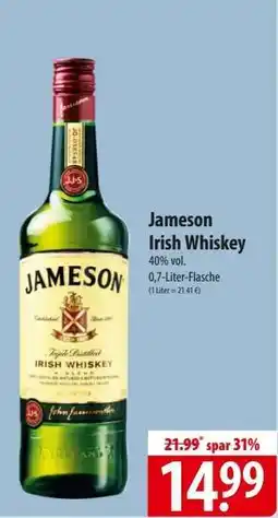 Famila Nord Ost Jameson Irish Whiskey Angebot