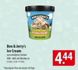Famila Nord Ost Ben & Jerry's Ice Cream Angebot