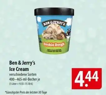 Famila Nord Ost Ben & Jerry's Ice Cream Angebot
