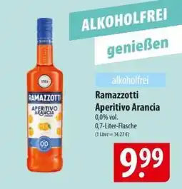 Famila Nord Ost Ramazzotti Aperitivo Arancia Angebot
