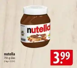 Famila Nord Ost nutella Angebot