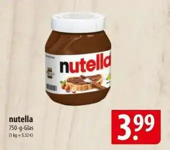 Famila Nord Ost nutella Angebot